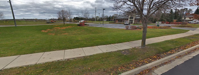 Capri Motel - Empty Lot And Bank (newer photo)
